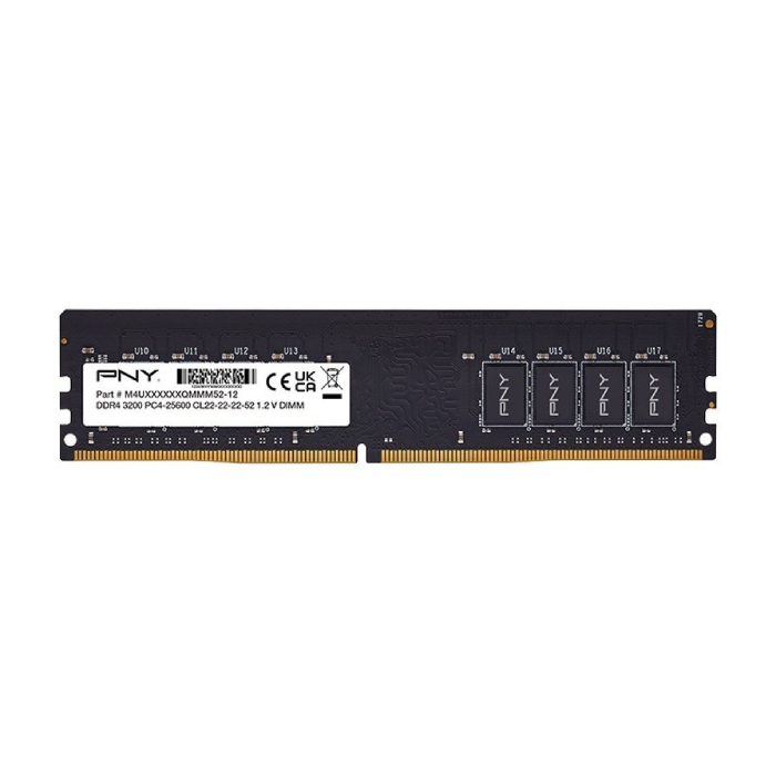 رم کامپیوتر DDR4 تک کاناله 3200 مگاهرتز CL16 پی ان وای ظرفیت 8 گیگابایت